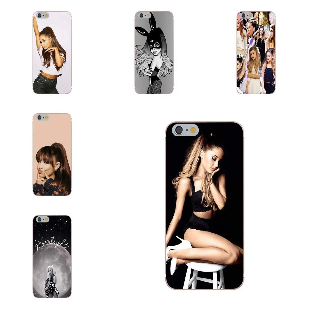 Oedmeb для Xiao mi Red 5 4A 3 S Pro 4 4i 5s Max Mix 2 Note Plus Мягкий ТПУ защитный Ariana Grande|Чехлы-накладки| |