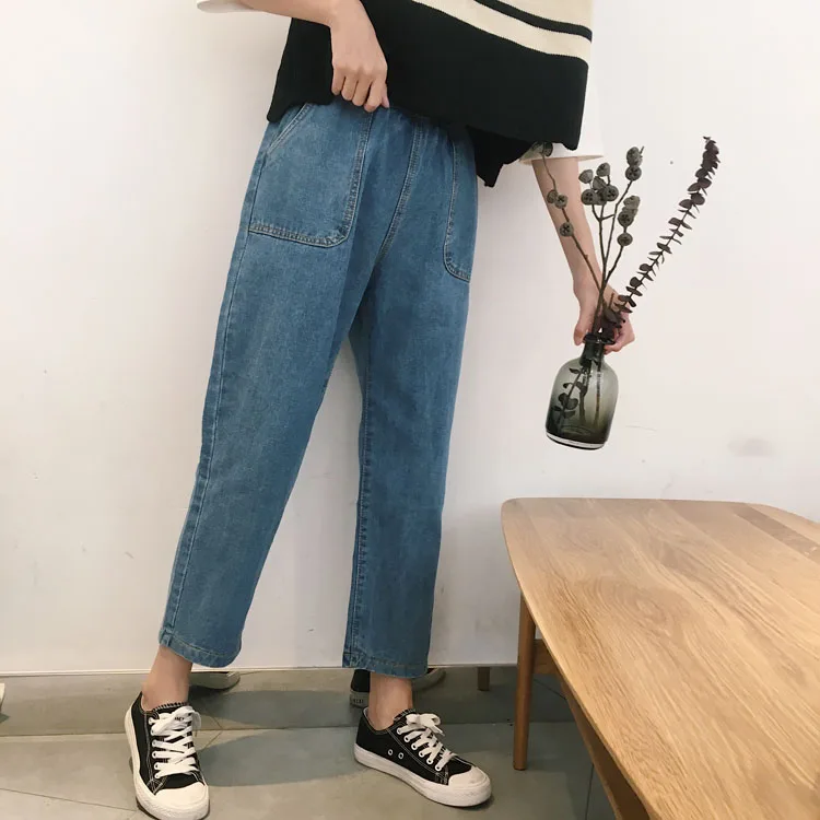 Mihoshop Ulzzang Корейская женская модная одежда 2017 новая Высокая талия повседневные