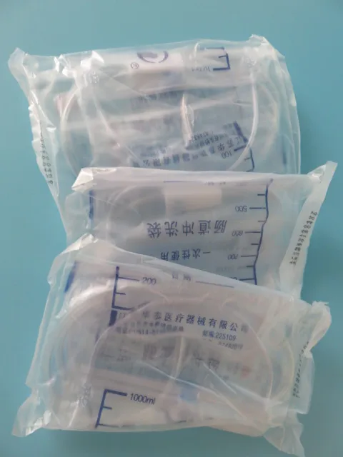 6 шт 1000 мл одноразовые клизмы спа Детокс сумки для дома кофе энтероклизм кишечный