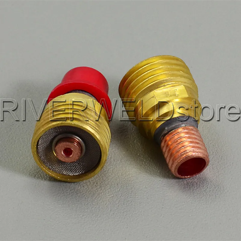 45V43 1/16 &quot1 6 мм корпус цанги газовой линзы для горелки TIG SR DB WP 9 20 24 25 Series