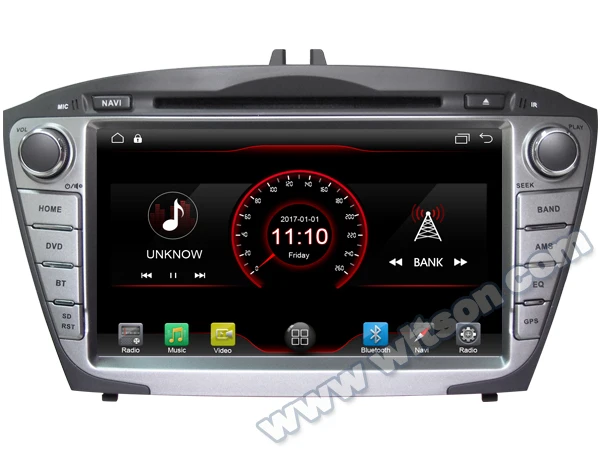 WITSON Android 9 1 2 Гб RAM 16 FLASH автомобильный DVD для HYUNDAI ix35/TUCSON 2009 навигация + WIFI DSP DAB OBD TPMS DVR