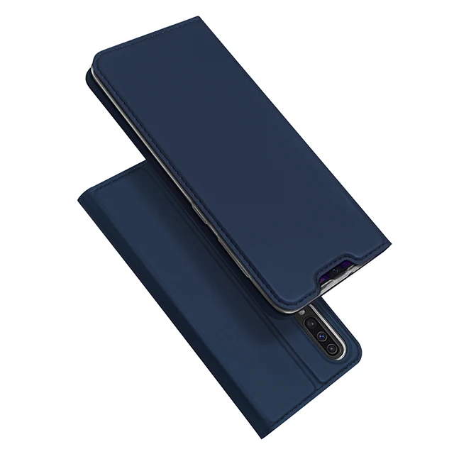 Blue Samsung Galaxy A50 чехол DUX DUCIS кожа флип чехол для чехол на самсунг галакси A50 A30 бумажник телефон чехол для Galaxy A30 A10 samsung A50 A 50 30 - Цвет: Blue