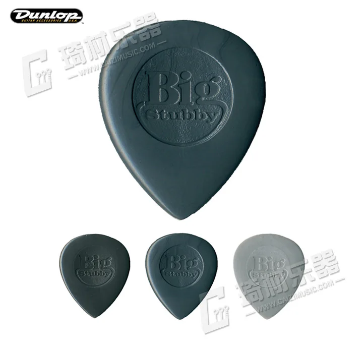 Большой синтетический нейлоновый медиатор для гитары Dunlop 1 0 мм 3 шт.|nylon guitar|picks