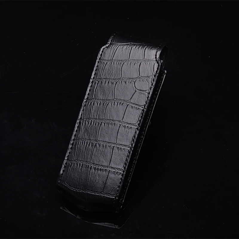 Роскошный кожаный Мода крокодиловый Чехол для Подпись Vertu S Генеральный директор 168 флип-кейс для телефона с креплением на ремень для Vertu K7 оболочки YBSV5