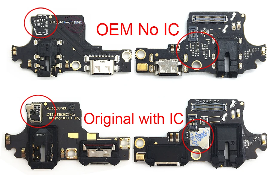 

New Original For Huawei Honor 10 USB Charging Port Board Charger Dock Connector Microphone Board