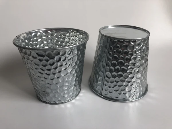 Металлическая Ванна D13xH11.5CM 6 шт./лот домашний декор железные горшки вилла