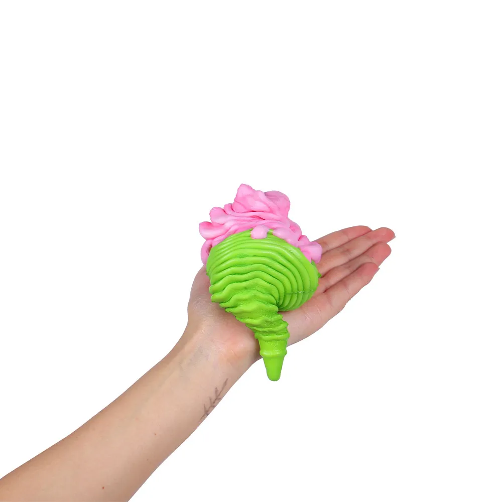 1 шт. сжимающее Радужное Мороженое Мягкие игрушки jumbo медленно растущий крем Ароматические сжимающие игрушки новинка подарок