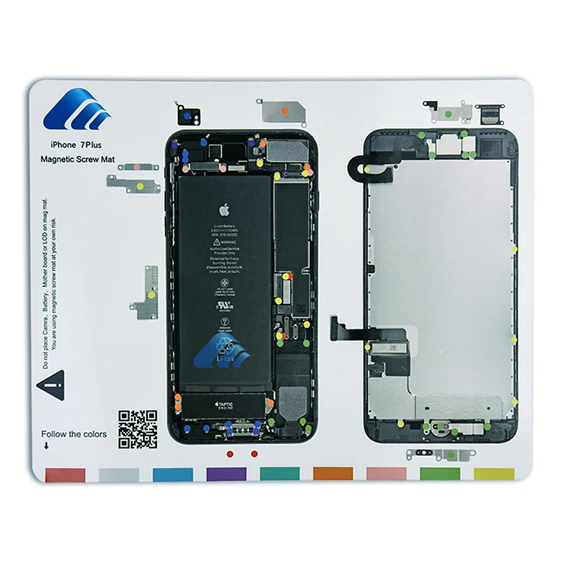 Professional Magnetic Screw Mat Technic Repair Pad for iPhone 6 6S 7 Opening Tool For Plus | Мобильные телефоны и