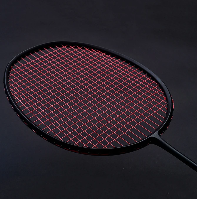 Training badminton rackets weight 120g/150g/180g full carbon Single raquet with a bag | Спорт и развлечения