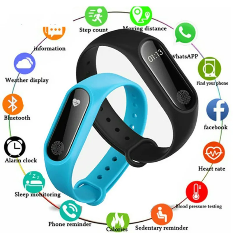 Дешево Новый Смарт фитнес браслет Heart Rate Monitor часы шагомер для измерения