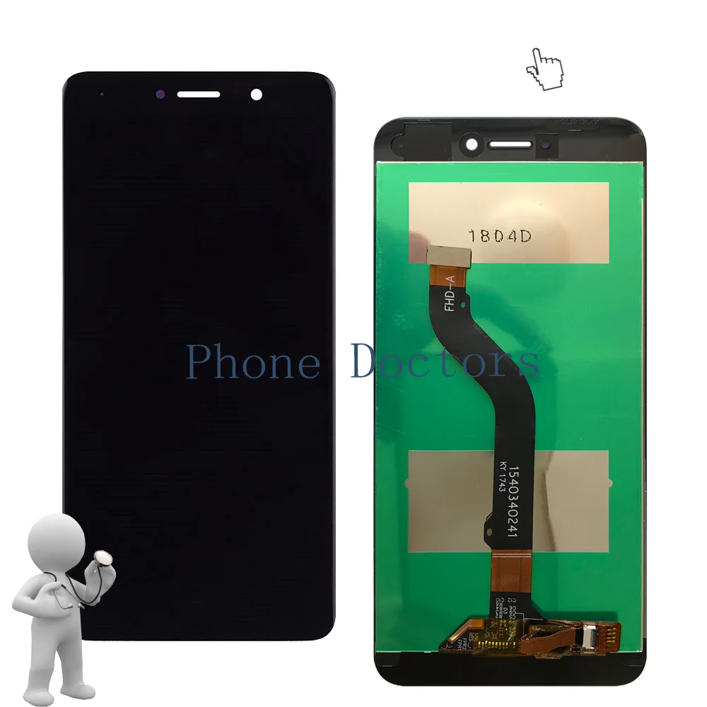 ЖК дисплей + рамка для Huawei Honor 8 Lite/Nova Lite WAS LX1A PRA LX2 с сенсорным экраном дигитайзер