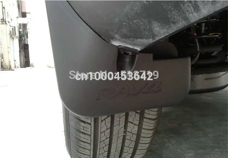 Брызговики Всплеск Гвардии Крыло Пригодный Для TOYOTA RAV4 2013 2014 Мягкий пластик 4 шт.