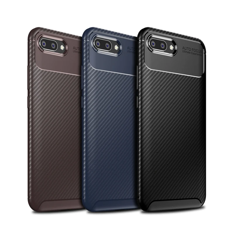Чехлы для телефонов Huawei Honor 10 чехол из углеродного волокна противоударный Lite