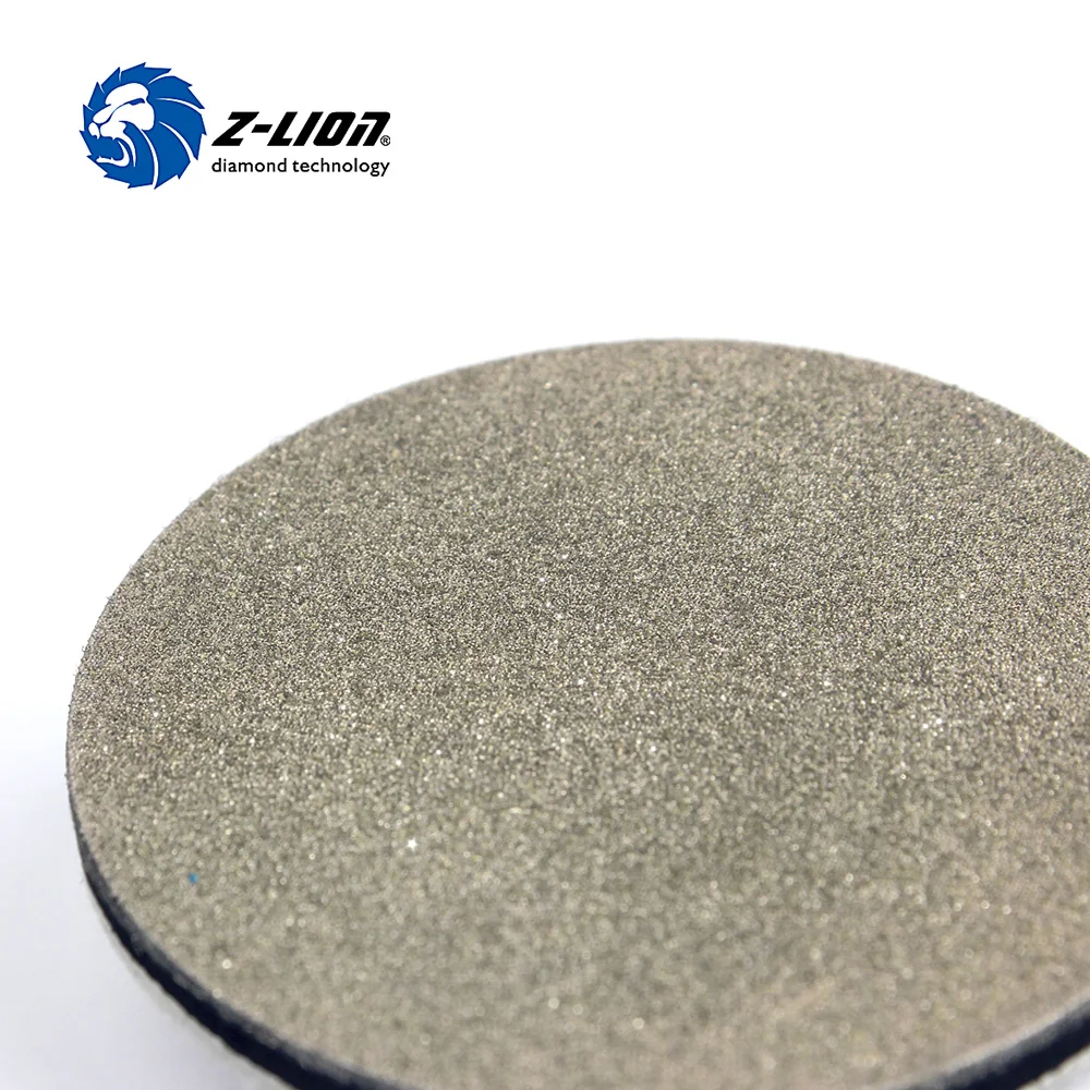 

Z-LION 2" 3pcs/Lot Roloc Flexible Diamond Disc 50mm Roll Lock Sanding Disc For Glass Ceramic Silicon Jade Stone Grinding