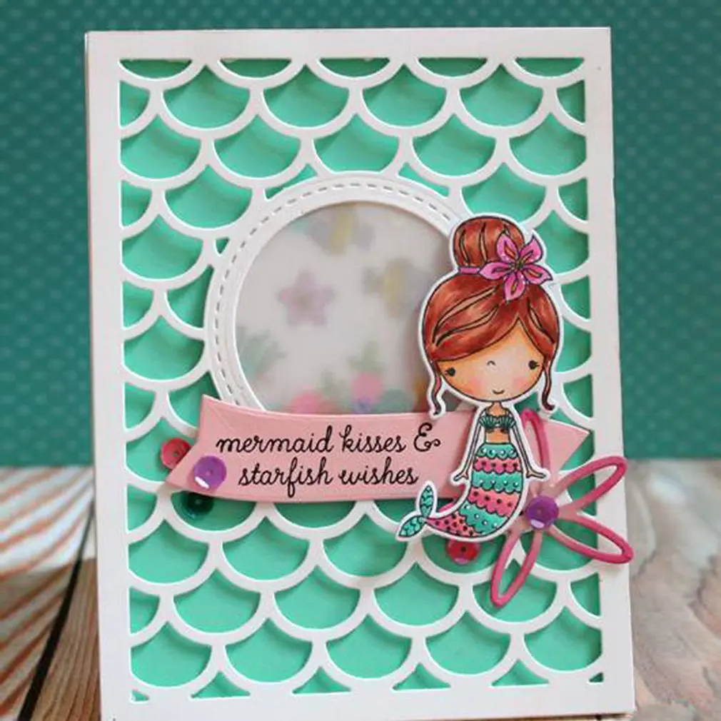 Зубчатая крышка панели металла резки штампы трафарет для скрапбукинга