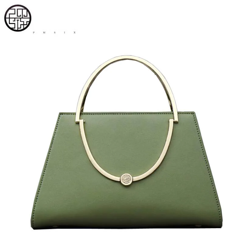 Pmsix Новинка 2017 Женская сумка повседневная простой цвет просто сумка|women bag|women bag