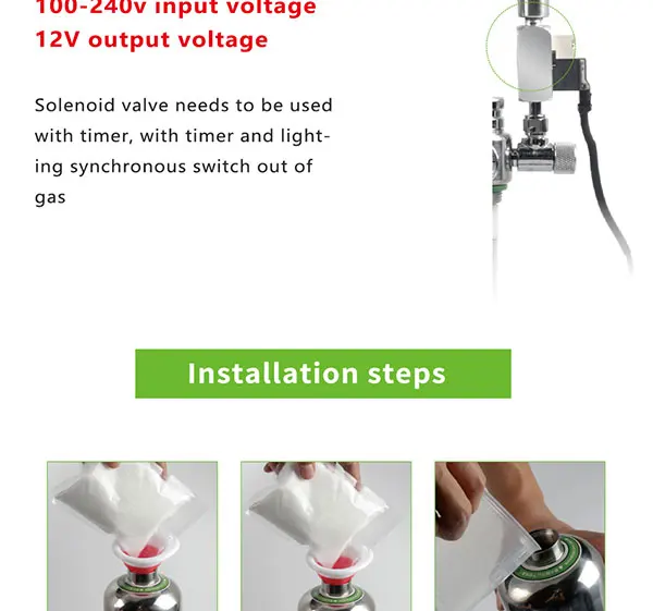 Wyin аквариум DIY CO2 генераторная система комплект с регулировкой давления воздушного потока воды растений рыб аквариум ValveDiffuserThe реакции