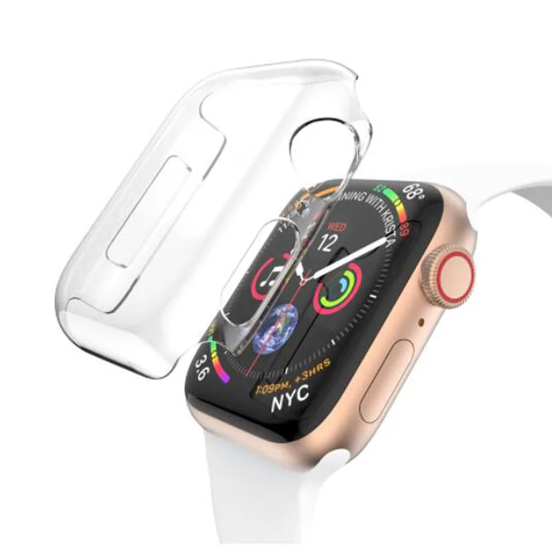 Жесткий защитный чехол из поликарбоната рамка для iwatch Apple Watch серии 2/3/4/5/6/SE 38 мм 42 40