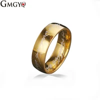 gmgyq 1 stukspartij 100 tungsten ring 316l rvs ring present voor mannen graduation jewelry gift