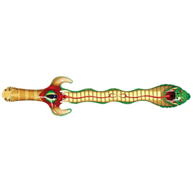 Детский Надувной меч оружие надувные мечи в форме змеи не ударяющее детские