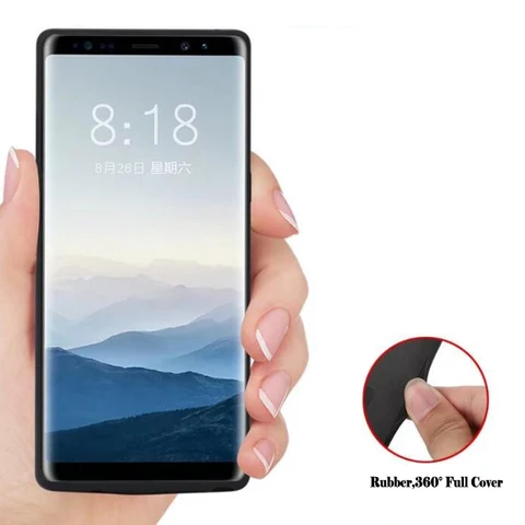Противоударный чехол-аккумулятор 6500 мАч для Samsung Galaxy Note 8, чехол для Samsung Galaxy Note 9, 5000 мАч, чехол с USB-зарядным устройством