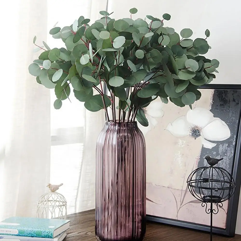 Новинка 2019 60 см искусственный шелк Висячие эвкалиптовые лозы для свадебной