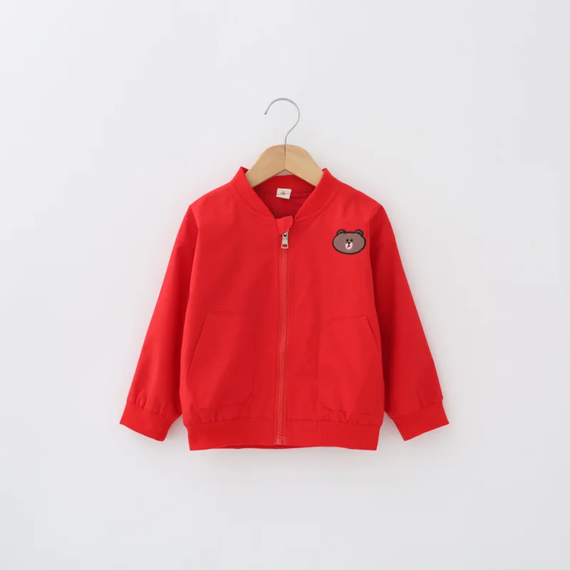 2017 New Spring Autumn Baby Girls Jacket Children Cartoon Windproof Coat Outerwear Enfant Fashion Long Sleeve Clothing | Детская одежда