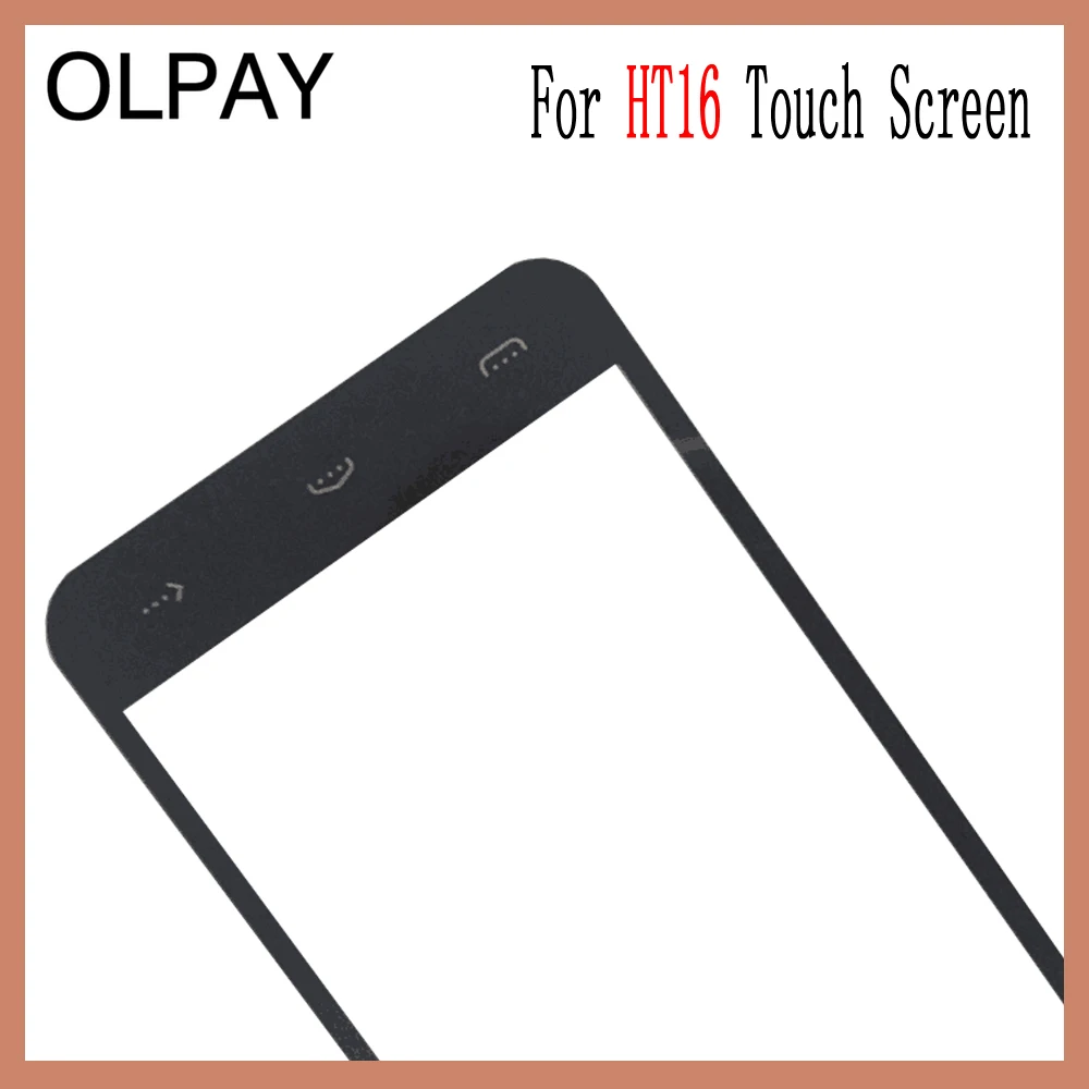 OLPAY 5,0 ''сенсорная панель мобильного телефона для HOMTOM HT16 HT 16 сенсорный экран стекло дигитайзер панель объектив сенсор инструменты клей+ салфетки
