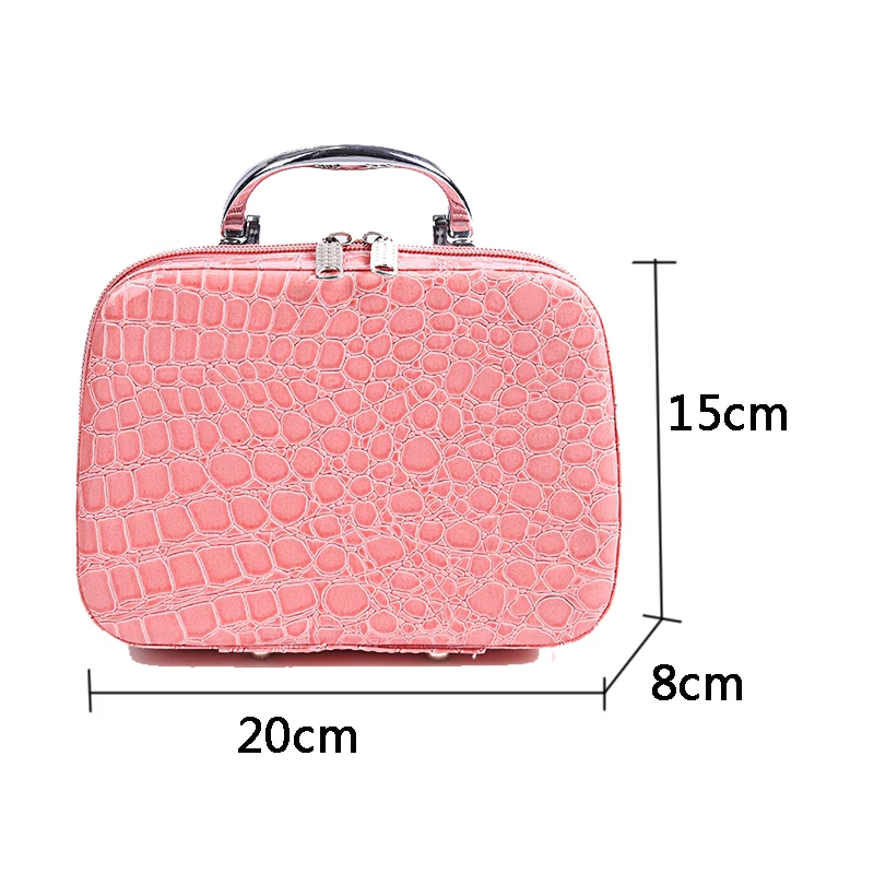 Rusoonnic косметичка модные женские туфли Ёмкость travel box камень в форме организатор туалетные Макияж Сумки