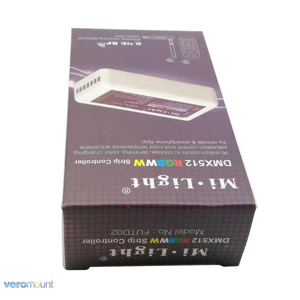 Milight FUTD02 DMX512 RGB + CCT полоса управления Лер 2 4G RF беспроводной пульт дистанционного и