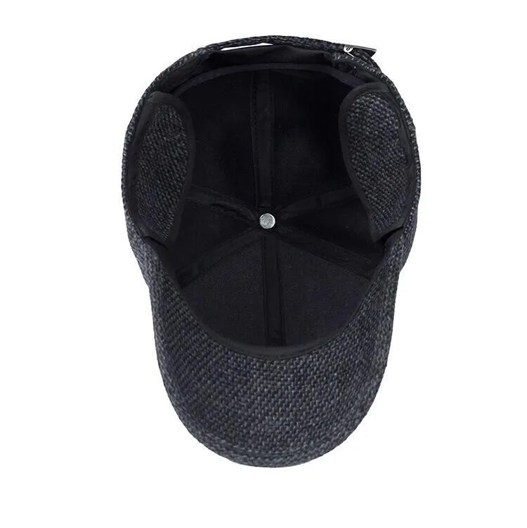 BING YUAN HAO XUAN,, зимняя бейсболка, Мужская бейсболка, шапка с наушниками, Casquette Homme, Кепка для водителя грузовика, мужские зимние шапки