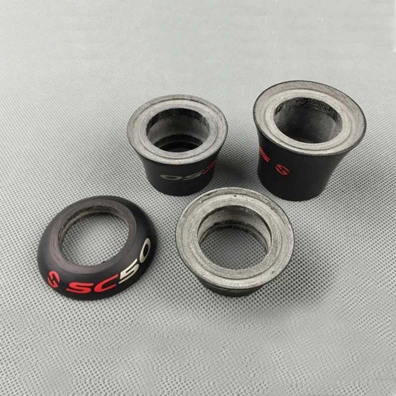 Полное углеродное волокно руль для велосипеда прокладки mtb велосипедная шайба с