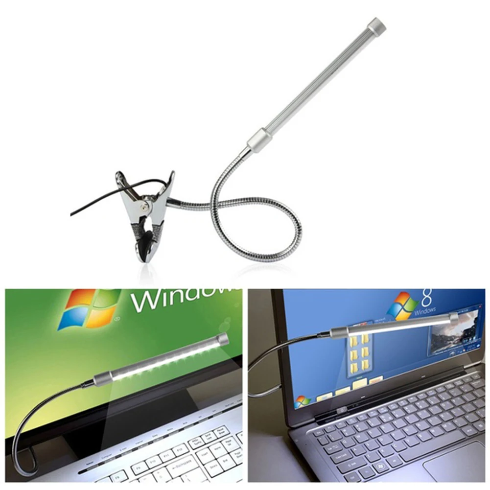 Dimmbar USB светодиодный Klammer Schreibtischlampe Tischleuchte Leselampe Augenpflege MI|Настольные лампы| |