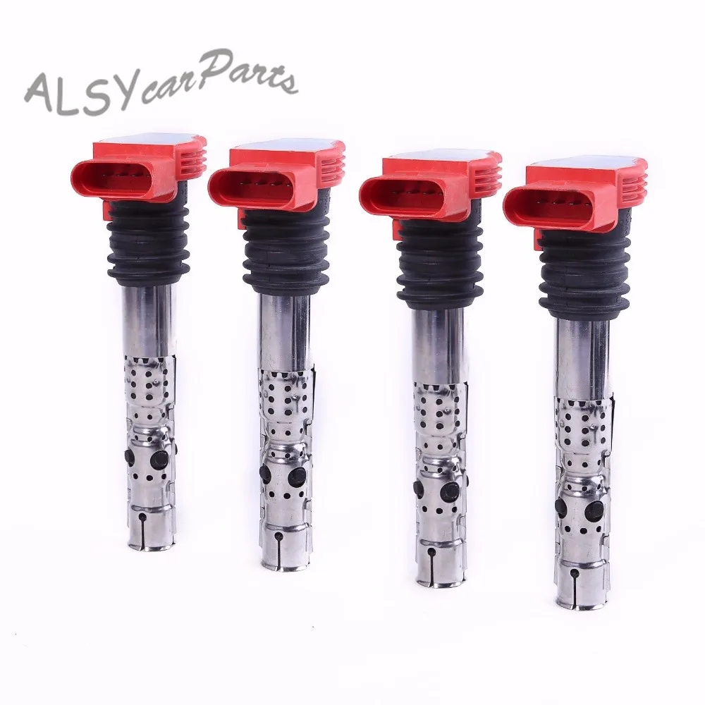 Катушки зажигания пакет 06C 905 115 м для Audi A4 Avant S4 Quattro A6 A8 S8 3.0L ASN BBJ UF-483 C1471 5C1470 |