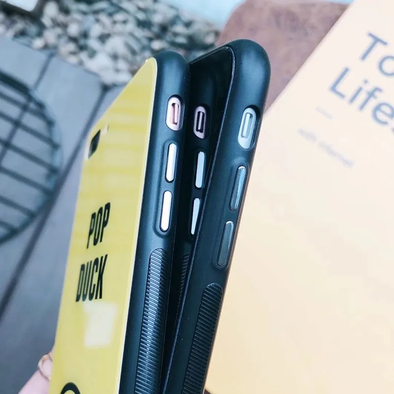 Blue-ray чехол из закаленного стекла для телефона iPhone X 10 XS 8 7 6 6s Plus мягкий