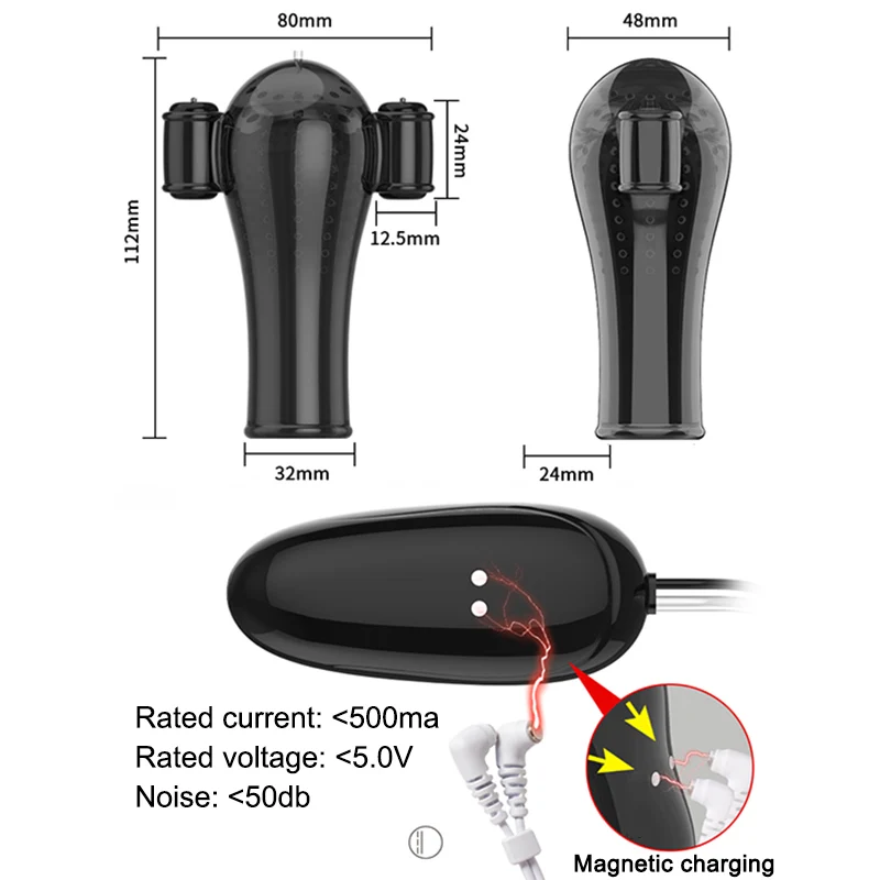 GUIMI пенис вибратор стимулятор с пультом Вакуумный массажер задержка эякуляции