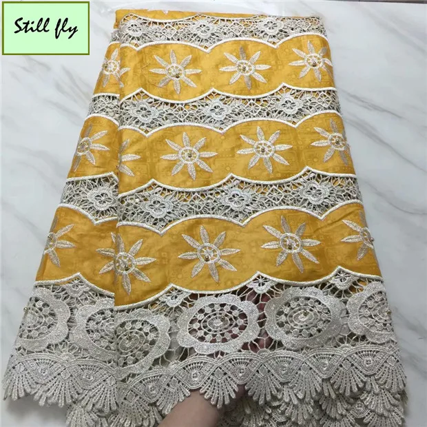 Гвинея парчовая ткань Африканский базин Роскошная с бусинами нигерийский шнур