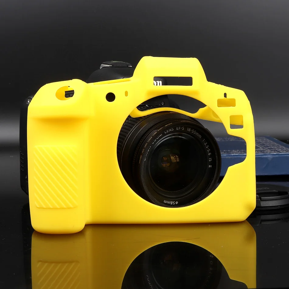 Мягкий силиконовый резиновый защитный корпус для камеры чехол Canon EOS R M3 M10 M100 5DSR 5D3