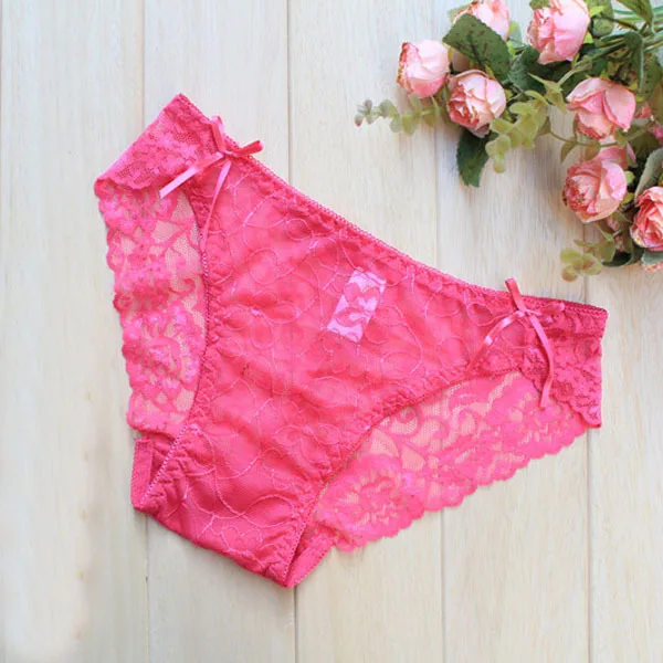 Новые женские кружевные трусики сексуальные с бантом нижнее белье|underwear|underwear