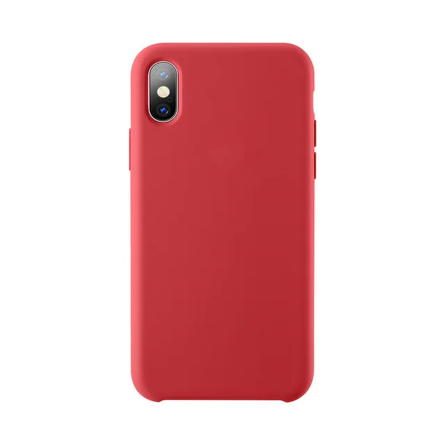 17 Цветной жидкий силиконовый чехол для iPhone 6 6s 7 8 Plus чехол для телефона для iPhone X XR XS MAX 7 8 6 6s чехол Чехол - Цвет: 17