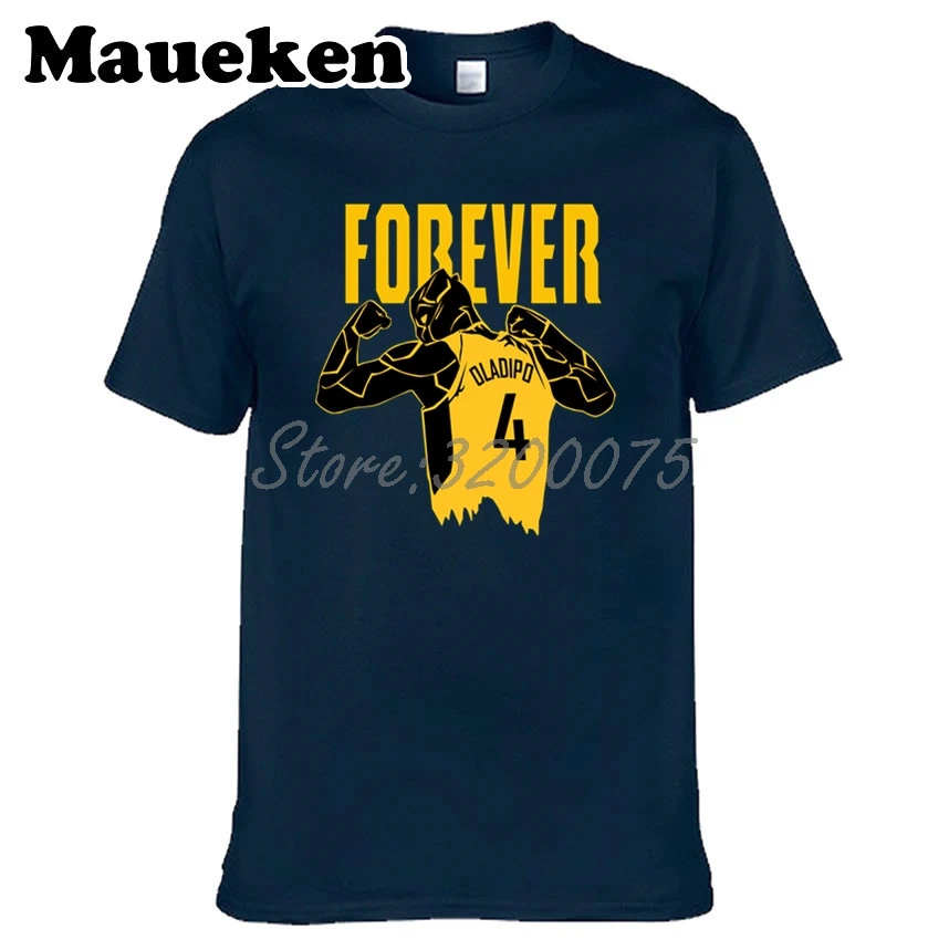 Men Victor Oladipo 4 DIPO Old Pacer Nation Forever Indiana T-shirt Clothes T Shirt Men's tshirt for fans tee W18042901 | Мужская