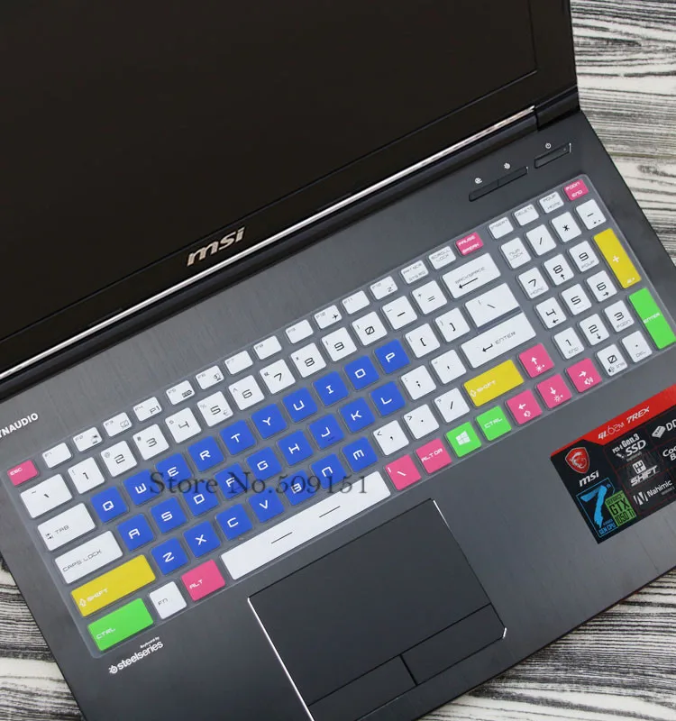 17,3 15,6 дюймовый ноутбук Клавиатура Защитная крышка для MSI GL62M GF62 GP63 gp62m GT63 GT63VR GL63 GF62VR GS72VR GF75 GV62 PL62 PL60