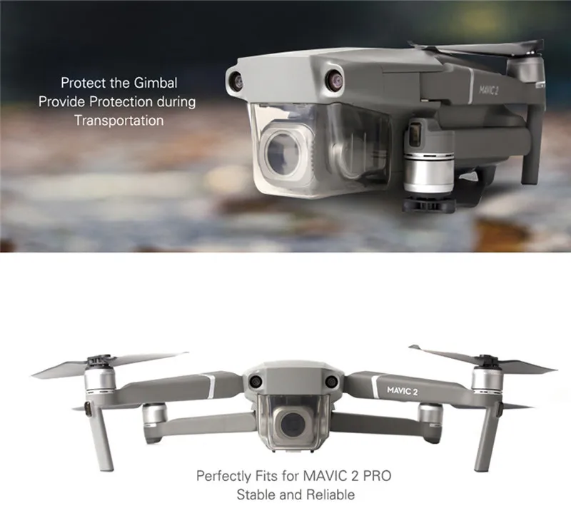 Встроенная защитная крышка для объектива камеры DJI Mavic 2 Pro & Zoom O.19|Защита