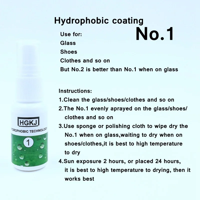 Auto Glass Rainproof Agent Car Accessories Nano-hydrophobic Coating Windshield Waterproof Rearview Mirror Ceramic Textile Window |