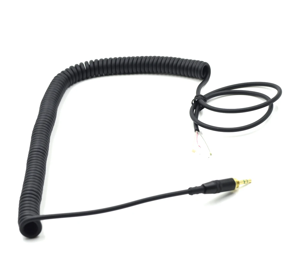 Замена для ди-джей Аудио кабель провода линии разъем SONY MDR 7506 v6 CD700 900ST mdr-7506 mdr-v6 mdr7506