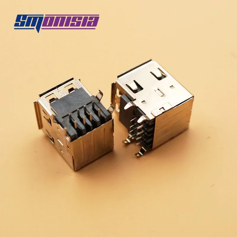 100 шт. usb-Коннектор с двумя USB-портами | Обустройство дома