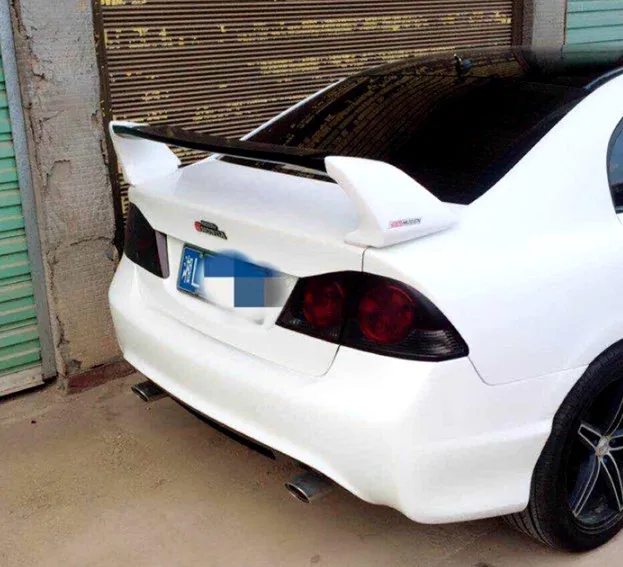 Для Honda Civic 2006-2015 спойлер Высокое качество ABS Материал заднее крыло автомобиля