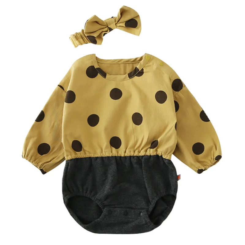 Женский Детский комбинезон осень 2019 Одежда для новорожденных|Ромперы| |