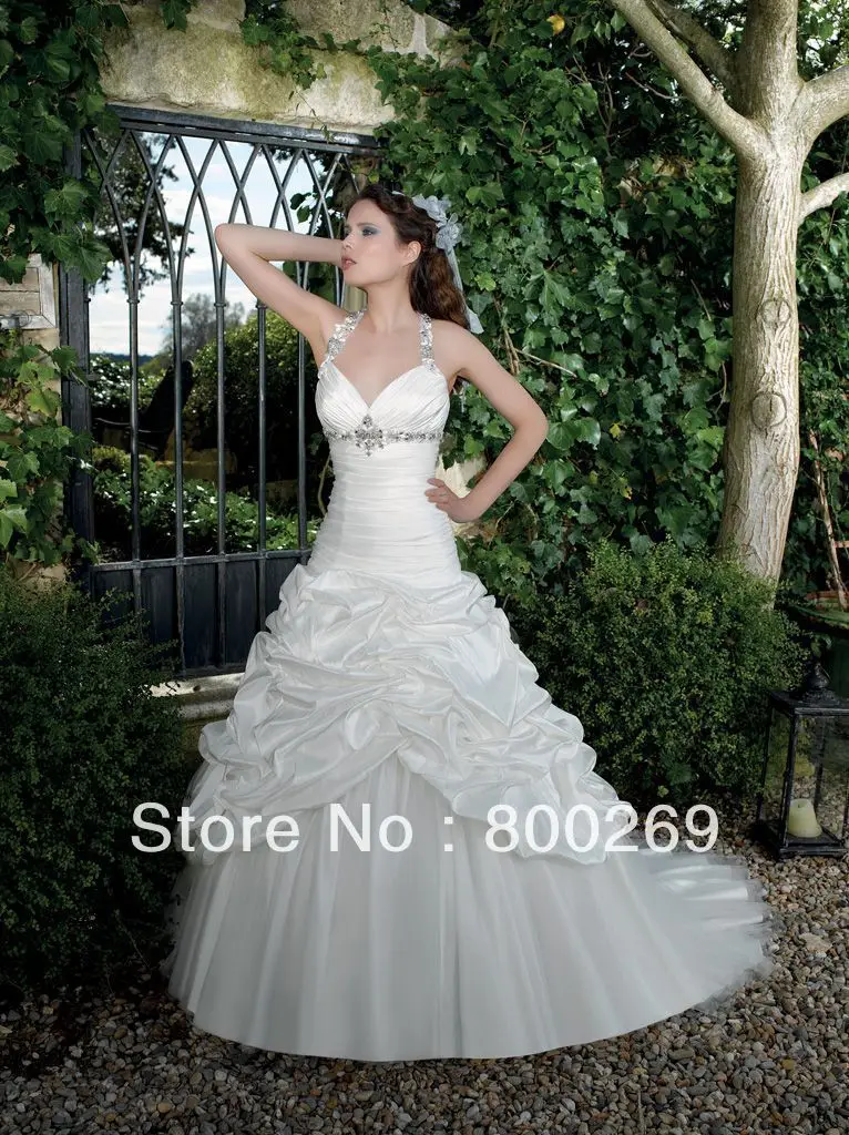 2014 New Design A-line Princess Wedding Dress Made in China ZX6053 | Свадьбы и торжества