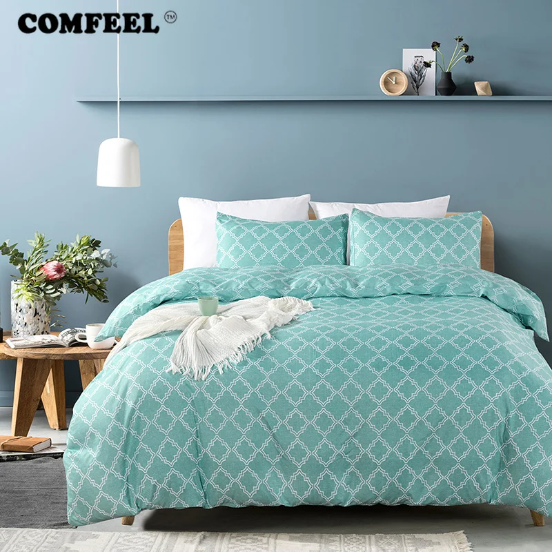 COMFEEL 2019 простой стиль Одеяло Постельное белье классический цвет дети две кровати